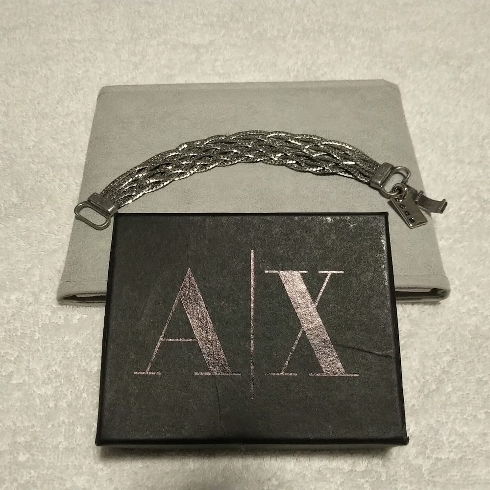 BRAND NEW Armani Silver Bracelet
